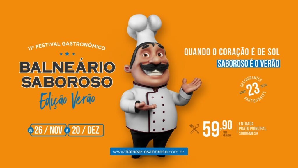 Vem aí mais uma edição do Balneário Saboroso