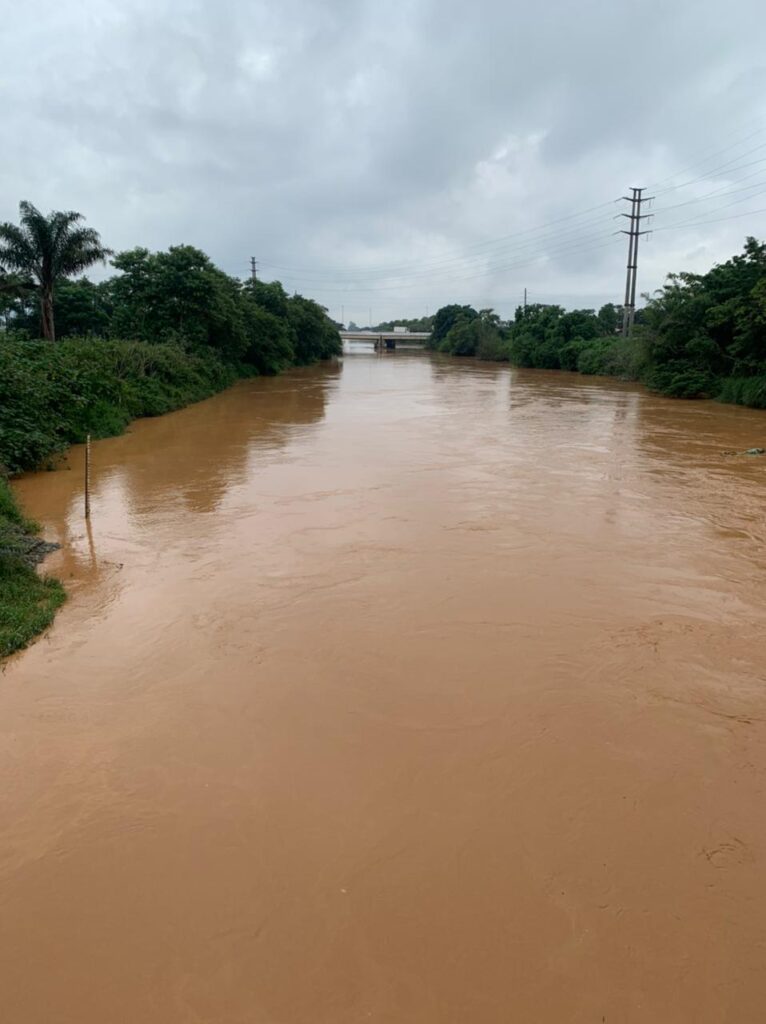 Índice de turbidez  no rio Itajaí-Mirim ultrapassa os níveis aceitáveis