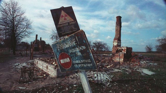 A dura missão dos helicópteros usados para conter a radiação em Chernobyl