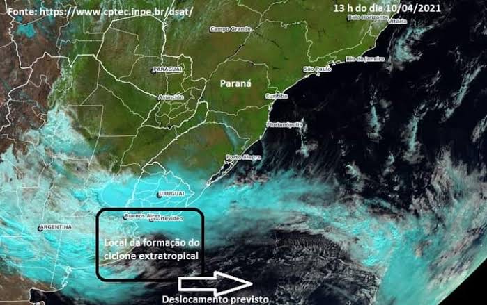 Defesa civil da região em alerta