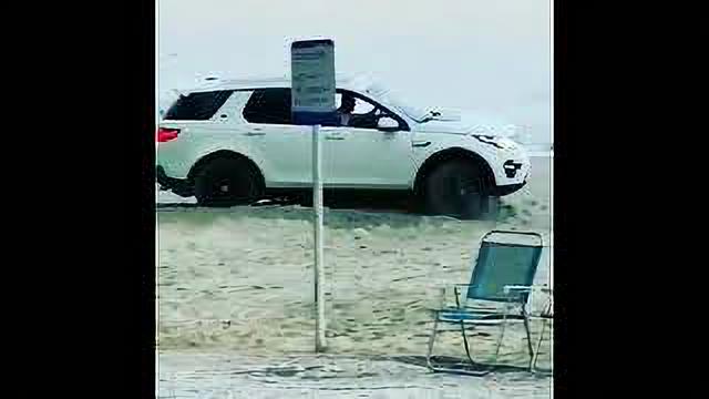 Mesmo sem flagrante motorista da Land Rover que invadiu praia de Balneário Camboriú será punido