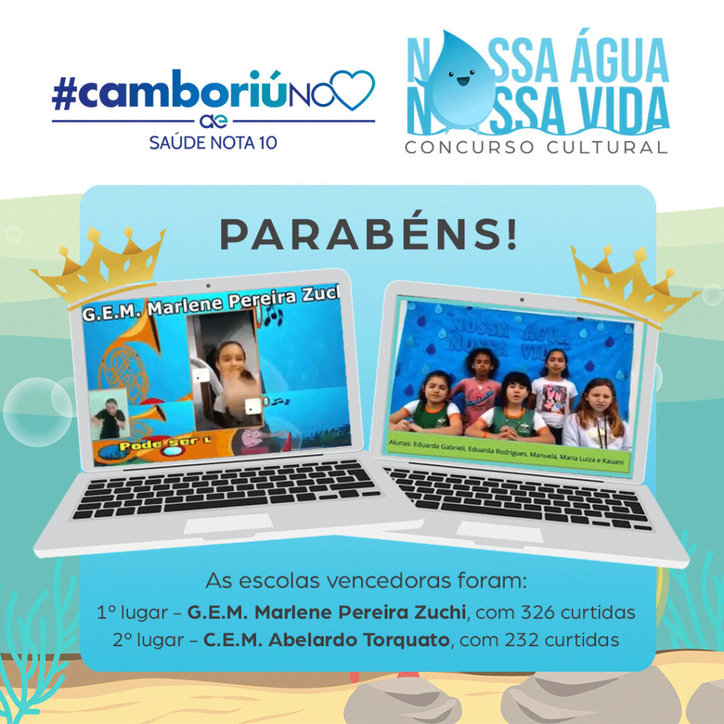 GEM Marlene Pereira Zuchi ganha Concurso cultural “Nossa Água, Nossa Vida”