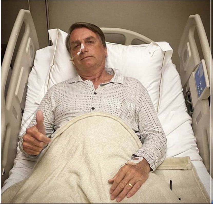 Bolsonaro é hospitalizado em São Paulo após sentir dores abdominais