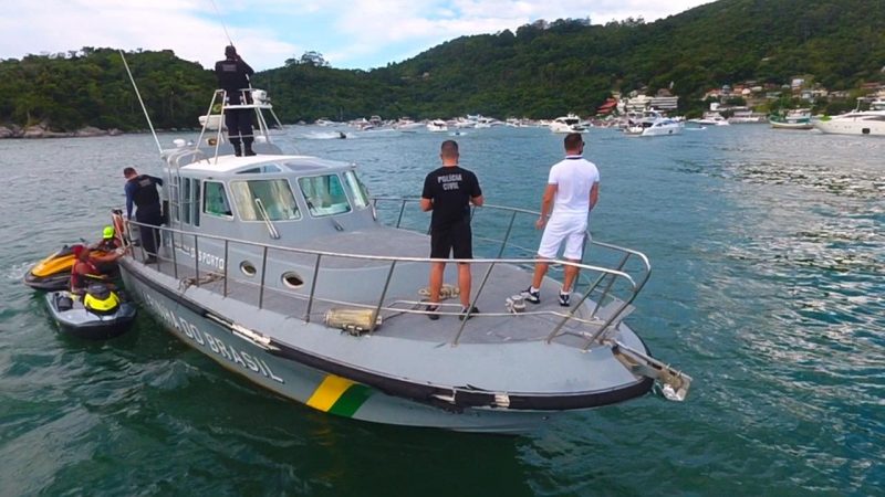 Jet ski envolvido em acidente com lancha no Caixa d’Aço era pilotado por criança de 7 anos