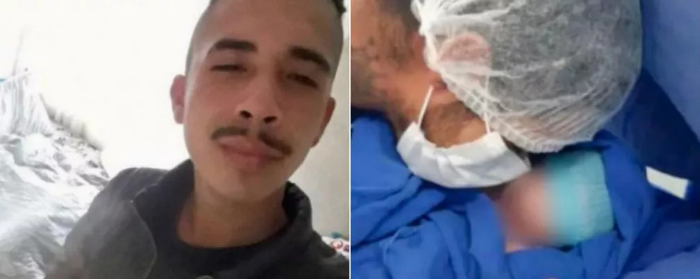 Jovem de 23 anos atropelado minutos após nascimento do filho tem morte encefálica