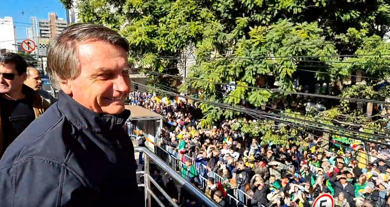 Presidente Jair Bolsonaro estará na Marcha pra Jesus em Balneário Camboriú