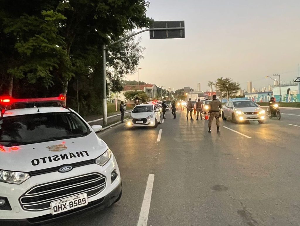 Operação Controle Total da Polícia Militar de BC encerrou com 121autos de infrações de trânsito