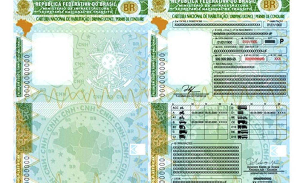 Carteira Nacional de Habilitação tem novo modelo a partir de hoje