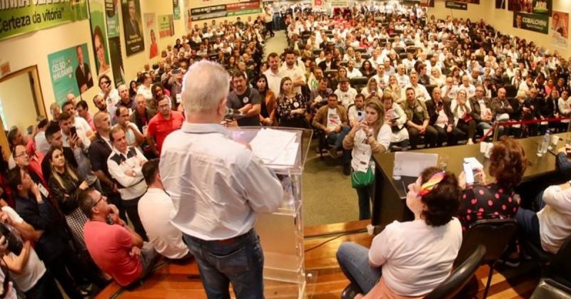 Convenção do MDB confirma Udo Döhler como vice de Moisés