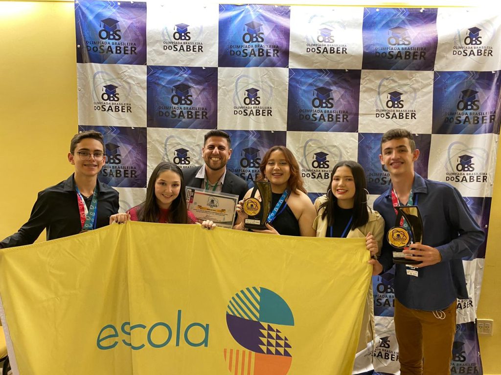 Alunos de Brusque são bicampeões na  Olimpíada  Brasileira  Do Saber 2022
