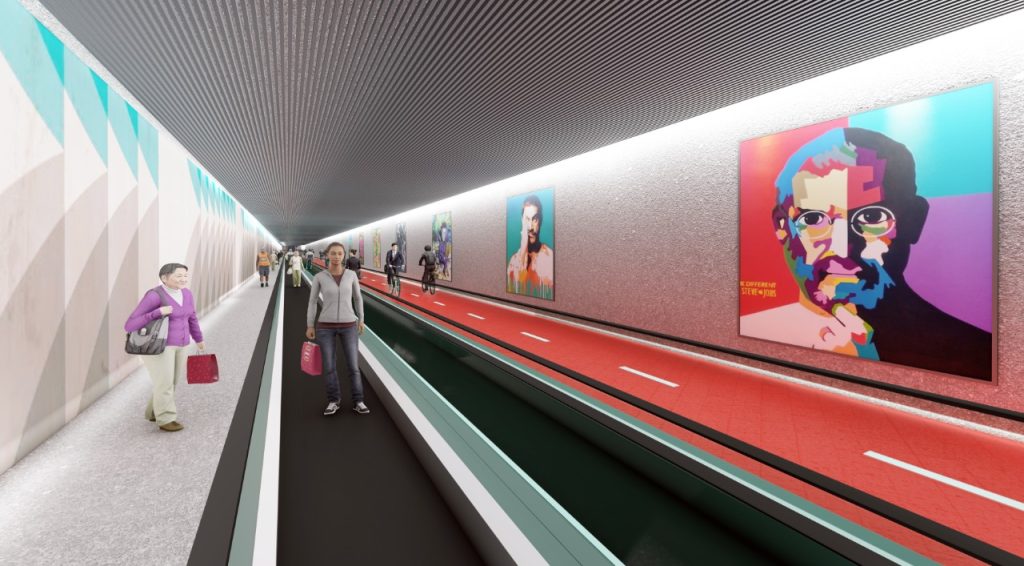 Projeto do túnel Imerso entre Itajaí e Navegantes é apresentado aos prefeitos da Amfri