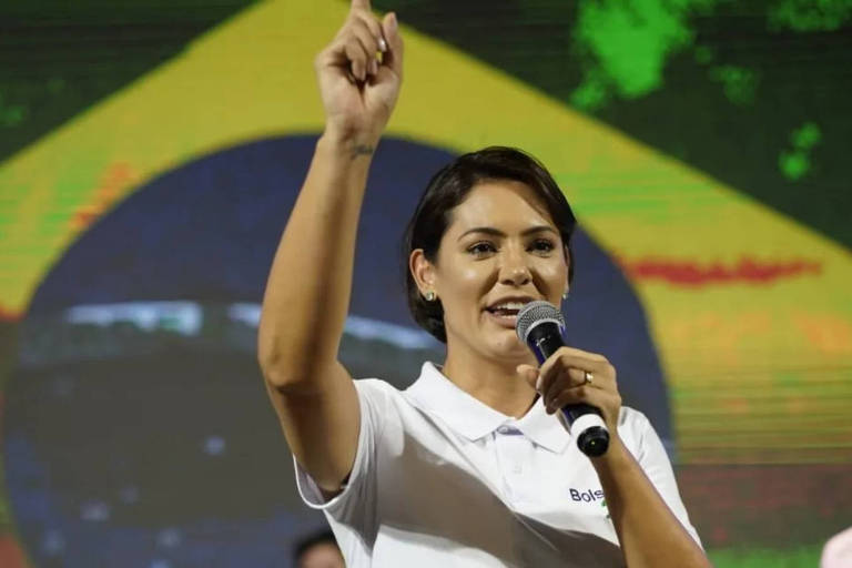 Michelle Bolsonaro estará em SC no próximo dia 24