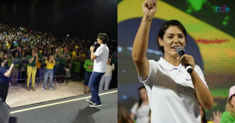 Homem atira contra igreja em evento com Michelle Bolsonaro
