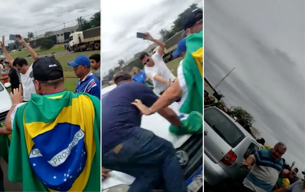 Cenas fortes: Ao menos 7 pessoas são atropeladas em manifestação em Mirassol