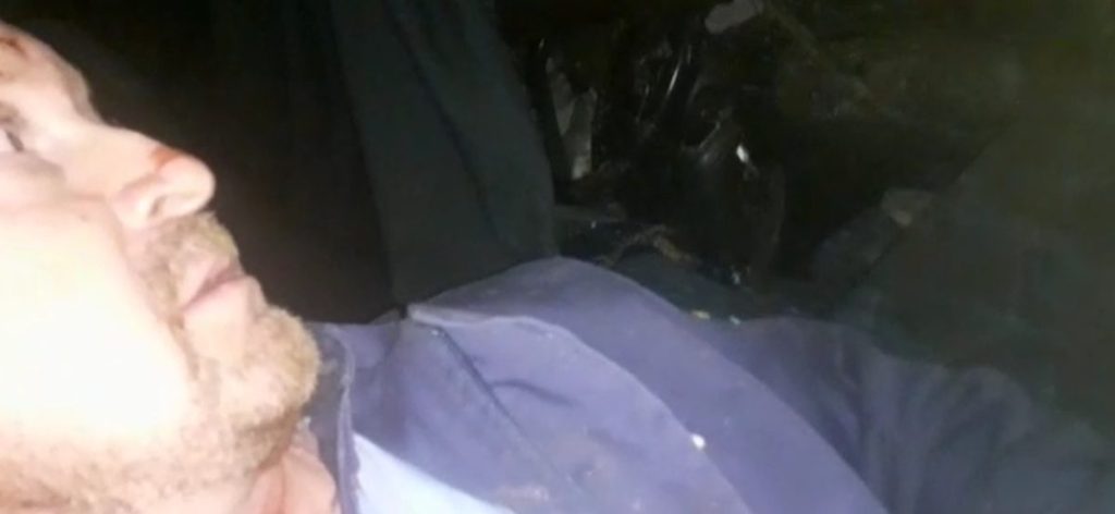 Sobrevivente de tragédia na BR-376 grava vídeo de dentro do caminhão