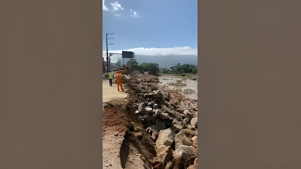 PRF divulga imagens da BR282. A Rodovia está totalmente bloqueada até Rancho Queimado