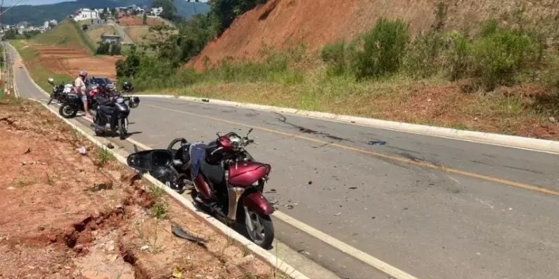 Duas vítimas fatais em acidente de moto Camboriú