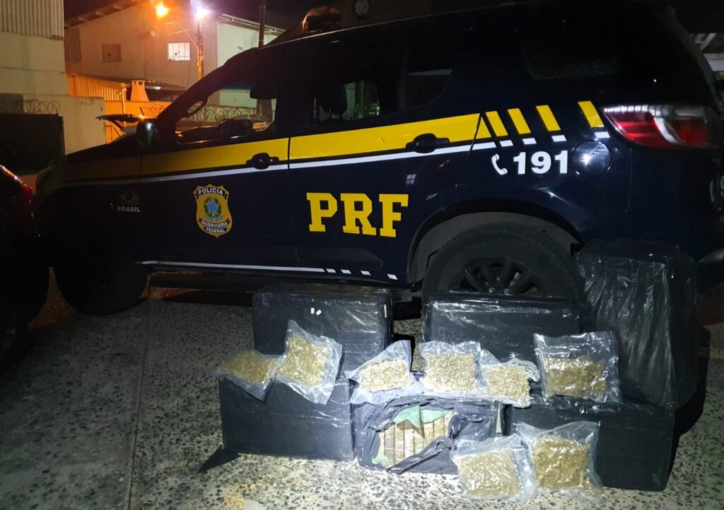 134 quilos de maconha são apreendidas na BR101 em Itajaí