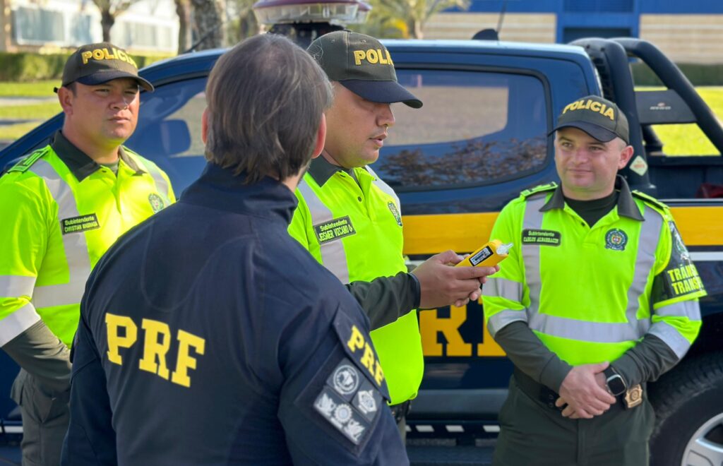 PRF realizará “Comando Escola” com participação de 50 policiais colombianos