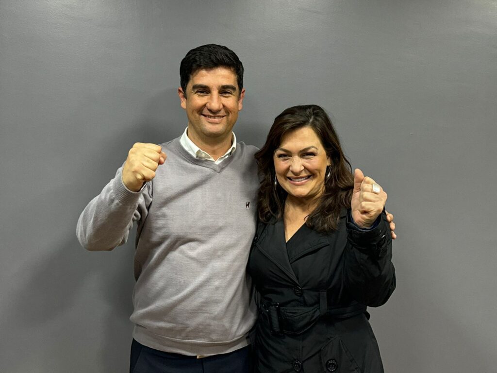André Meirinho anuncia Eliane Colla como vice na chapa para concorrer a Prefeitura de Balneário Camboriú