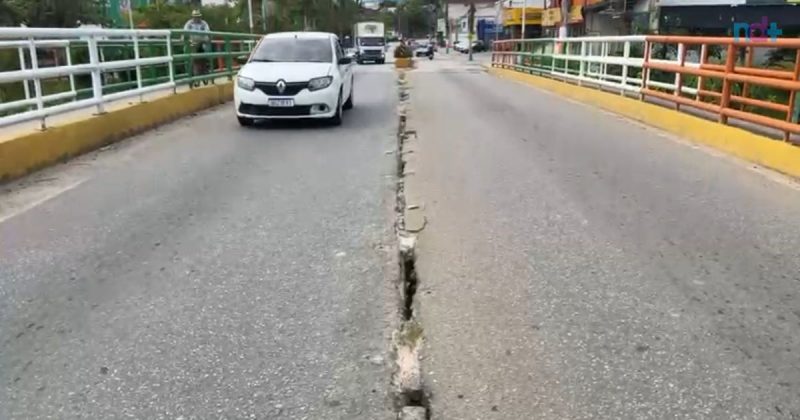 Camboriú tem 2 pontes interditadas pelas chuvas