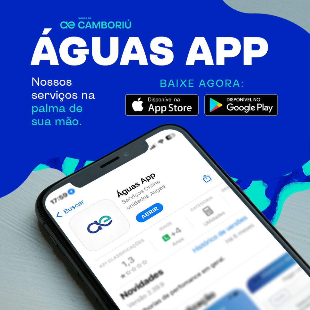Aplicativo da Águas de Camboriú facilita o atendimento para moradores 