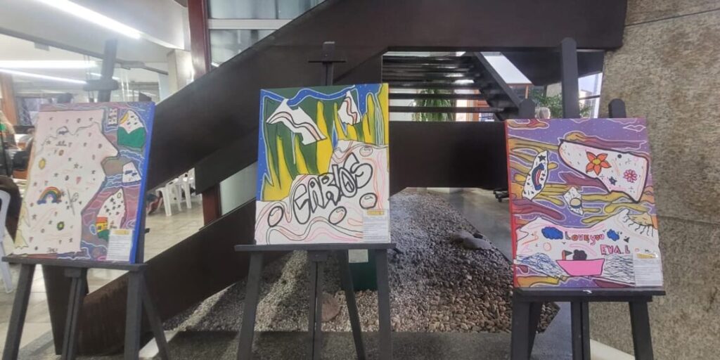 Nova exposição de artes no Paço Municipal utiliza grafite como ferramenta pedagógica na arte e educação