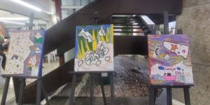 Nova exposição de artes no Paço Municipal utiliza grafite como ferramenta pedagógica na arte e educação