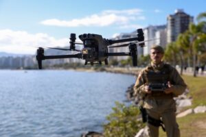 Santa Catarina reforça segurança com testes de reconhecimento facial e uso de drones em eventos