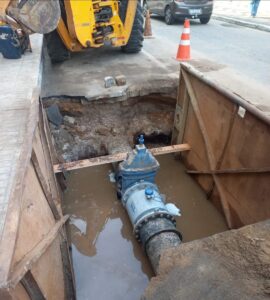 Emasa instala macromedidores em pontos estratégicos da rede de abastecimento de Balneário Camboriú