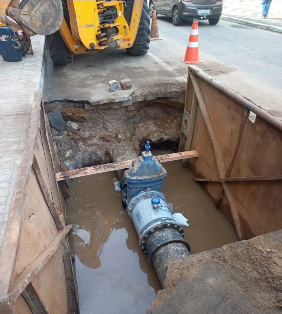 Emasa instala macromedidores em pontos estratégicos da rede de abastecimento de Balneário Camboriú