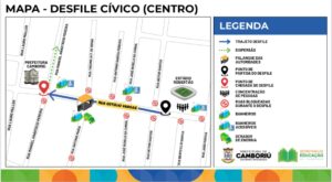 Confira a programação do Desfile da Pátria em Camboriú
