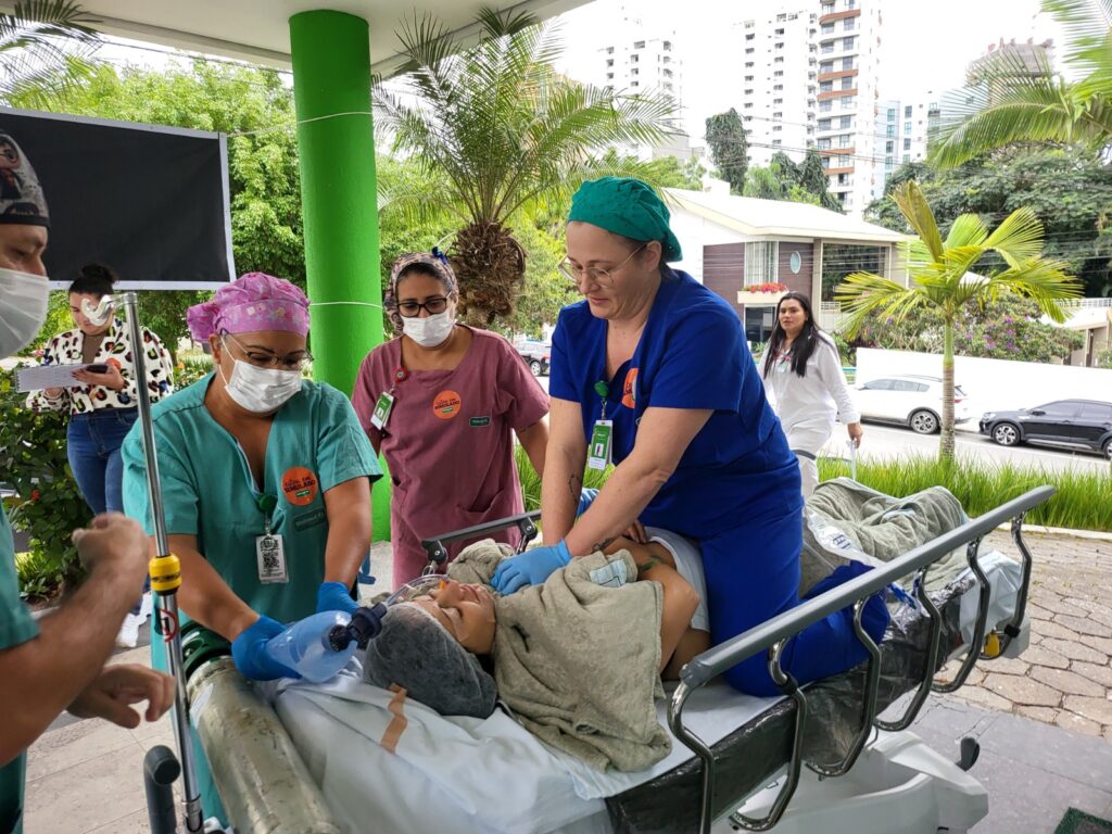 Unimed Litoral realizará neste domingo simulados de incêndio no Hospital de Balneário e na maternidade no Ariribá