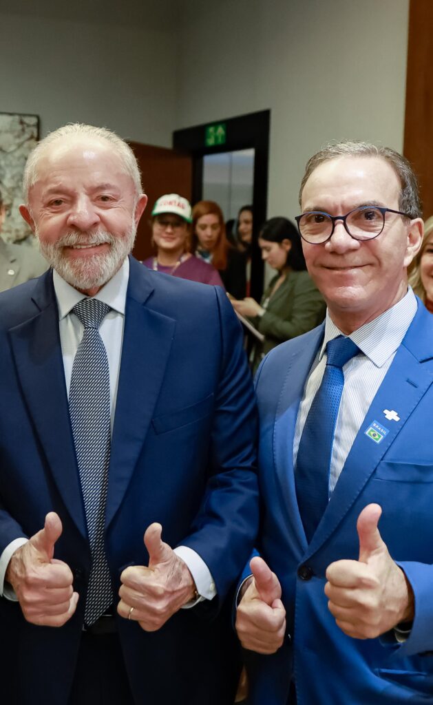 Governo Federal reafirma compromisso com Santa Catarina em encontro com presidente do Sebrae Décio Lima