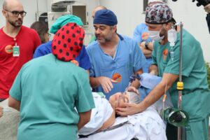 Hospital da Unimed Litoral realiza simulado de atendimento a múltiplas vítimas
