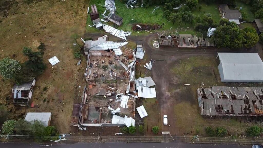 Proteção e Defesa Civil confirma ocorrência de três tornados em Santa Catarina