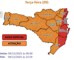 Aulas suspensa em todo o Estado diante de alerta de ciclone