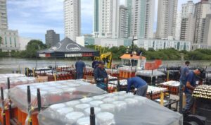 Material pirotécnico para o Réveillon de Balneário Camboriú é fiscalizado