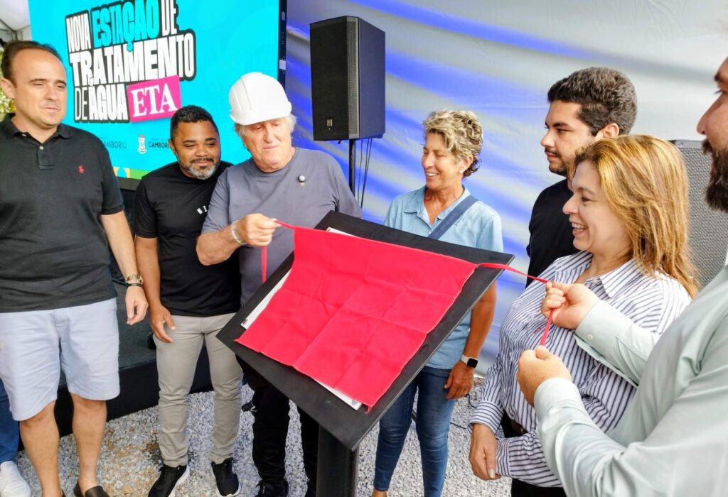 Camboriú inaugura primeira Estação de Tratamento de Água