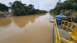 Moradores de Itajaí e Navegantes começam 2026 sem água