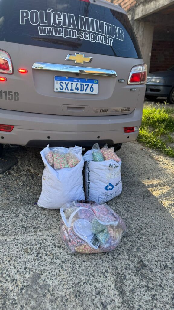 Mais de R$ 6 milhões em entorpecentes sintéticos são apreendidos em Camboriú