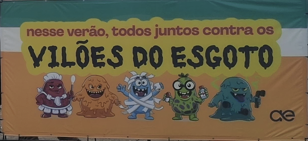 Concessionárias Aegea SC lançam “Campanha Juntos contra os Vilões do Esgoto” 