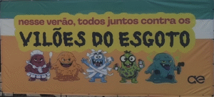 Concessionárias Aegea SC lançam “Campanha Juntos contra os Vilões do Esgoto” 