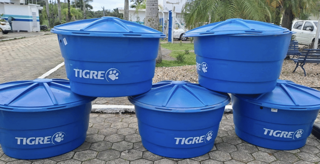 Reservação individual garante segurança no abastecimento de água em momentos de interrupção    