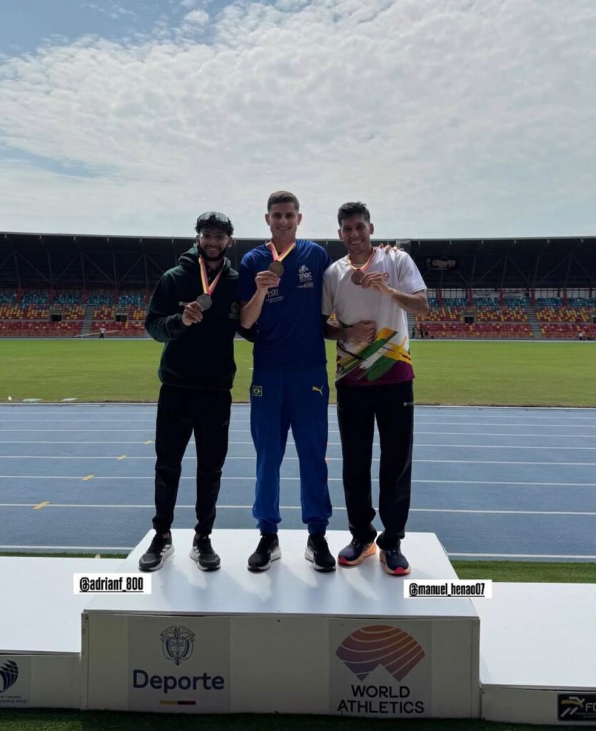 Atleta de BC conquista medalha de ouro na Copa Sul-Americana de Meio Fundo e Fundo 2026