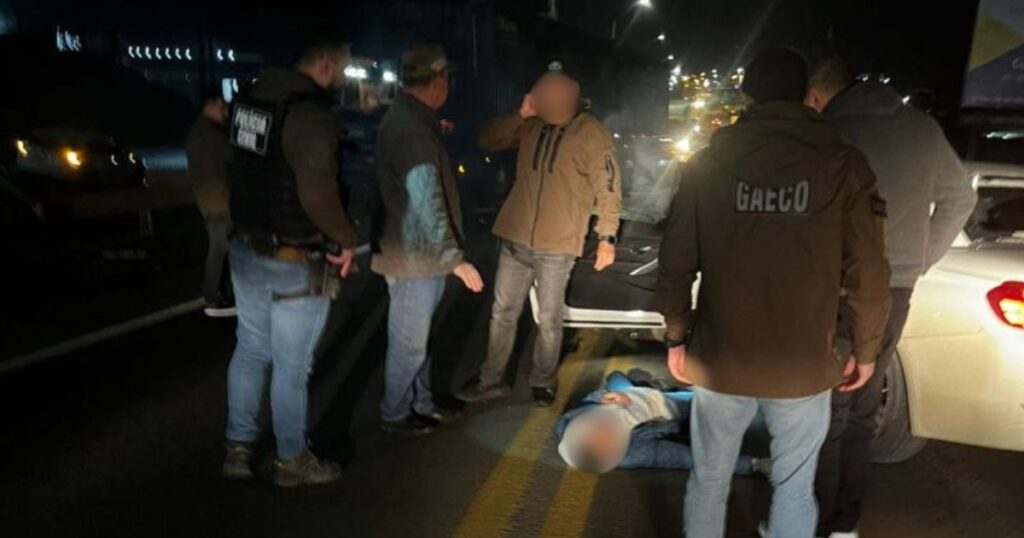 Vice-prefeito de Lages é internado após acidente durante fuga do Gaeco na BR-116