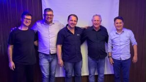 Senador Hermes Klann Visita Grupo Amaral em Balneário Camboriú