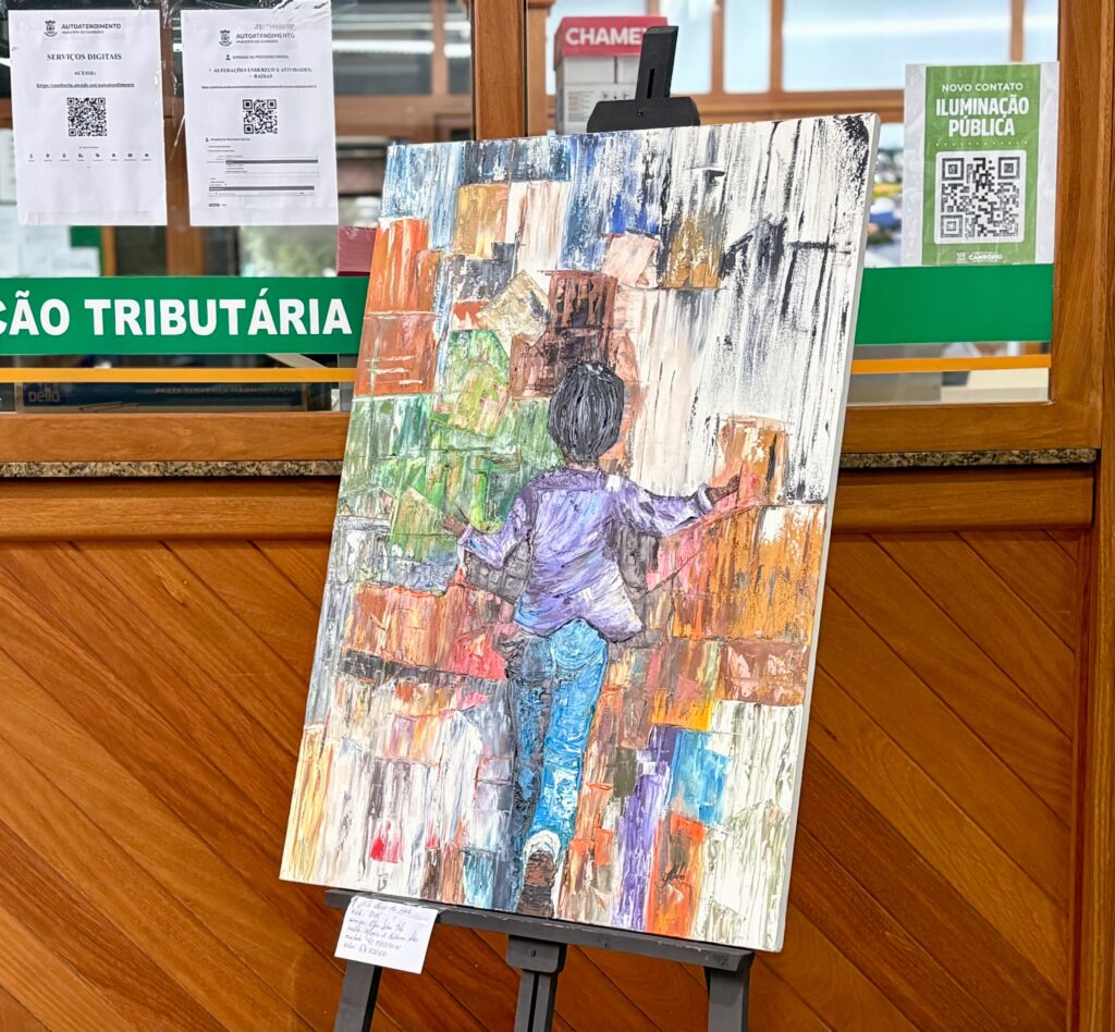 Mostra gratuita reúne obras de quatro artistas No Paço Municipal