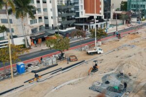 Reurbanização: Avenida Atlântica recebe novas intervenções nesta segunda-feira